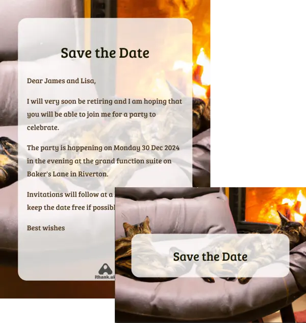 Example save the date card 4